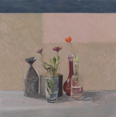 Orange Mohn - Flaschen Dosen, 2008 von William Packer